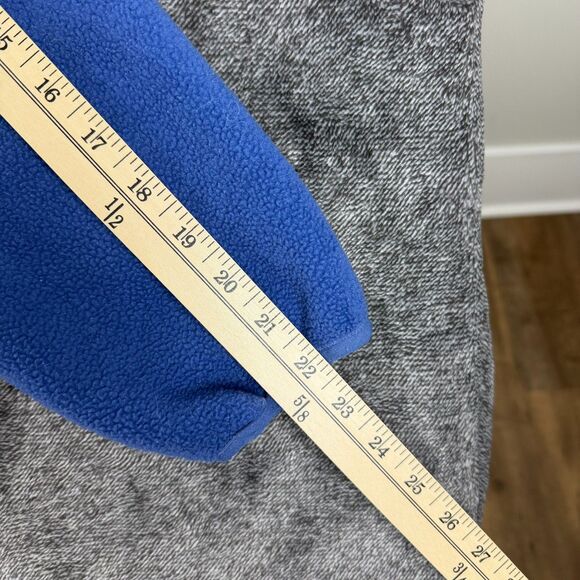 Vtg 90's Patagonia Synchilla Periwinkle Full Zip Jacket Fleece Pockets M *Read - Picture 10 of 15
